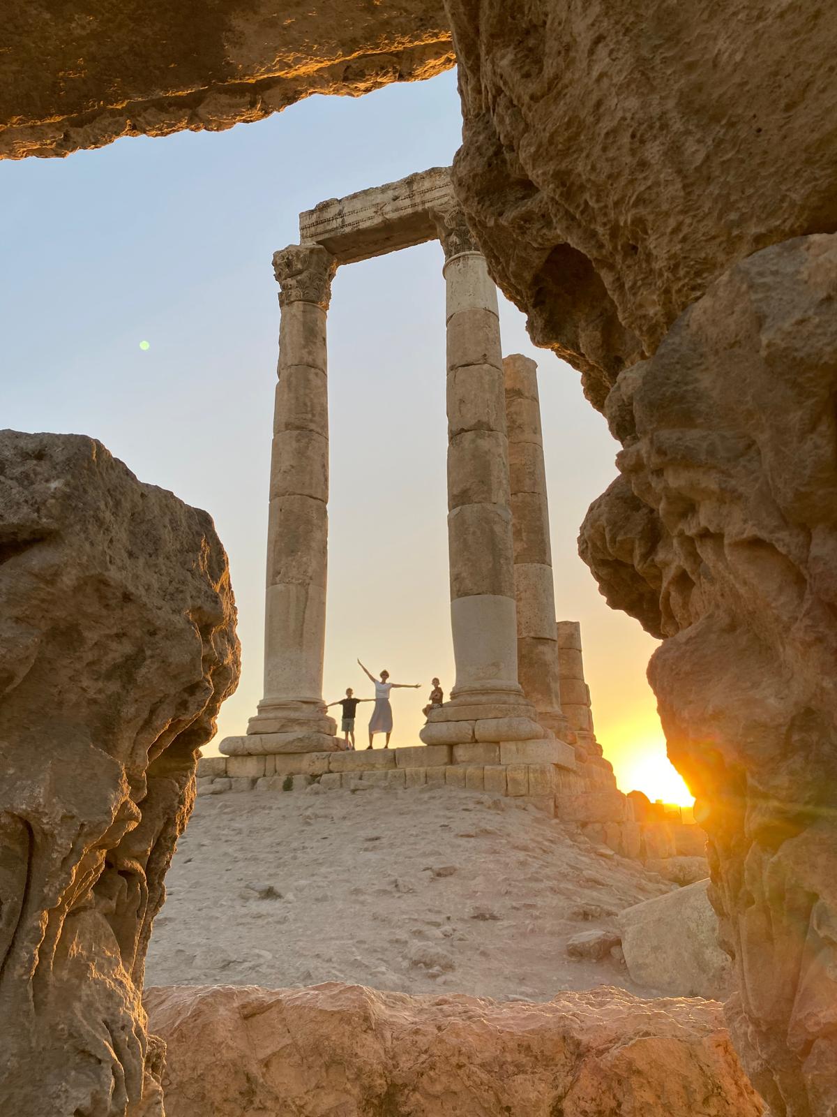 Tempel van Hercules, Citadel, Amman